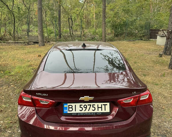 Красный Шевроле Малибу, объемом двигателя 1.49 л и пробегом 157 тыс. км за 10250 $, фото 5 на Automoto.ua