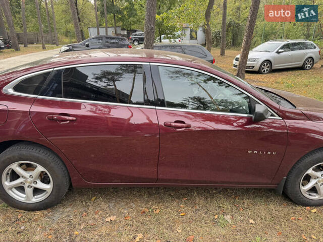 Красный Шевроле Малибу, объемом двигателя 1.49 л и пробегом 157 тыс. км за 10250 $, фото 6 на Automoto.ua