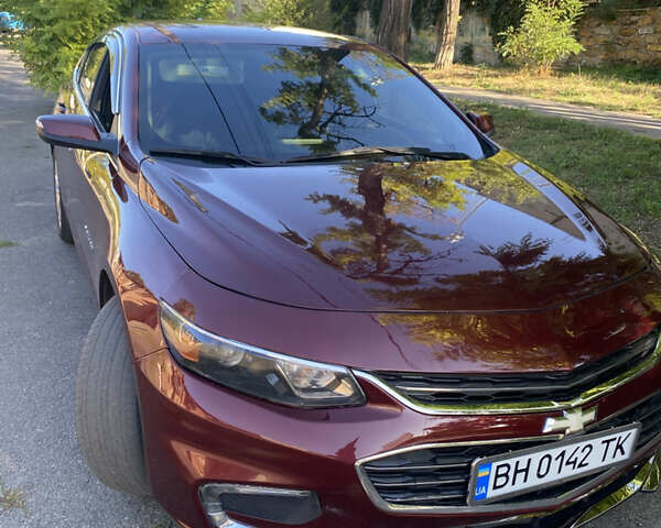 Красный Шевроле Малибу, объемом двигателя 1.5 л и пробегом 130 тыс. км за 10300 $, фото 1 на Automoto.ua