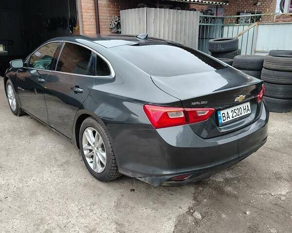 Серый Шевроле Малибу, объемом двигателя 1.8 л и пробегом 153 тыс. км за 11700 $, фото 2 на Automoto.ua