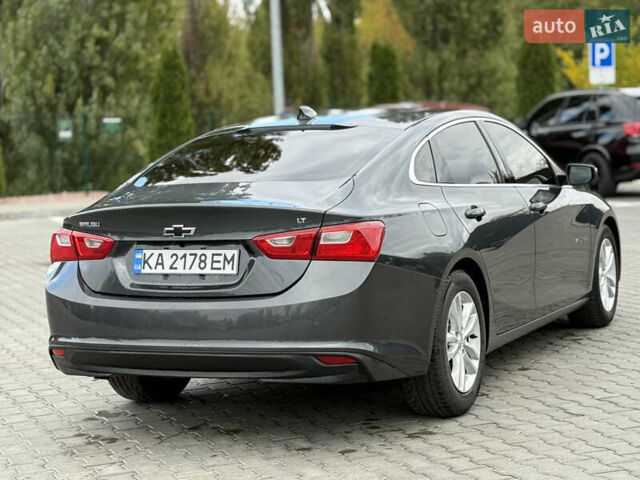 Серый Шевроле Малибу, объемом двигателя 1.49 л и пробегом 170 тыс. км за 11500 $, фото 8 на Automoto.ua
