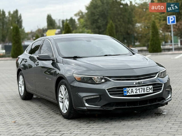 Серый Шевроле Малибу, объемом двигателя 1.49 л и пробегом 170 тыс. км за 11500 $, фото 1 на Automoto.ua