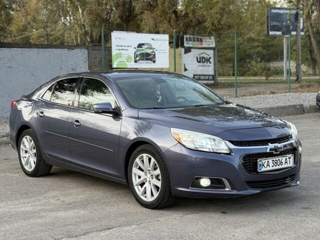 Синий Шевроле Малибу, объемом двигателя 2.5 л и пробегом 132 тыс. км за 10500 $, фото 2 на Automoto.ua