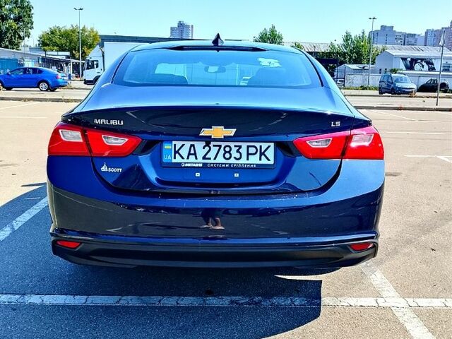 Синий Шевроле Малибу, объемом двигателя 1.5 л и пробегом 62 тыс. км за 10500 $, фото 1 на Automoto.ua