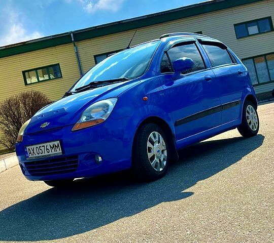 Синий Шевроле Матиз, объемом двигателя 1 л и пробегом 155 тыс. км за 3300 $, фото 1 на Automoto.ua