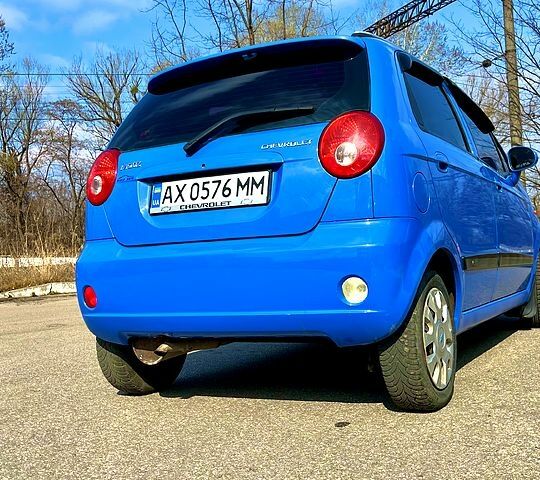 Синий Шевроле Матиз, объемом двигателя 1 л и пробегом 155 тыс. км за 3300 $, фото 3 на Automoto.ua