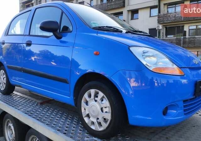 Синий Шевроле Матиз, объемом двигателя 0.8 л и пробегом 108 тыс. км за 3000 $, фото 1 на Automoto.ua