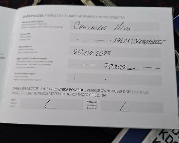 Серый Шевроле Нива, объемом двигателя 1.69 л и пробегом 93 тыс. км за 6500 $, фото 46 на Automoto.ua