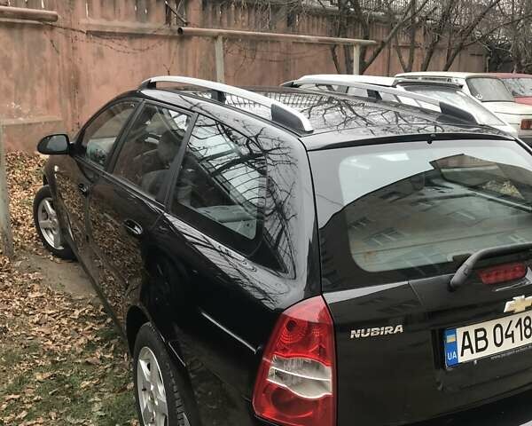 Черный Шевроле Нубира, объемом двигателя 1.6 л и пробегом 205 тыс. км за 4650 $, фото 5 на Automoto.ua