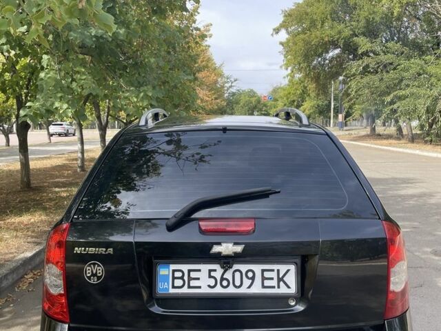Черный Шевроле Нубира, объемом двигателя 1.6 л и пробегом 188 тыс. км за 4900 $, фото 6 на Automoto.ua