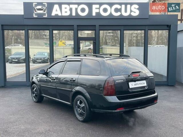 Черный Шевроле Нубира, объемом двигателя 1.8 л и пробегом 233 тыс. км за 5490 $, фото 7 на Automoto.ua