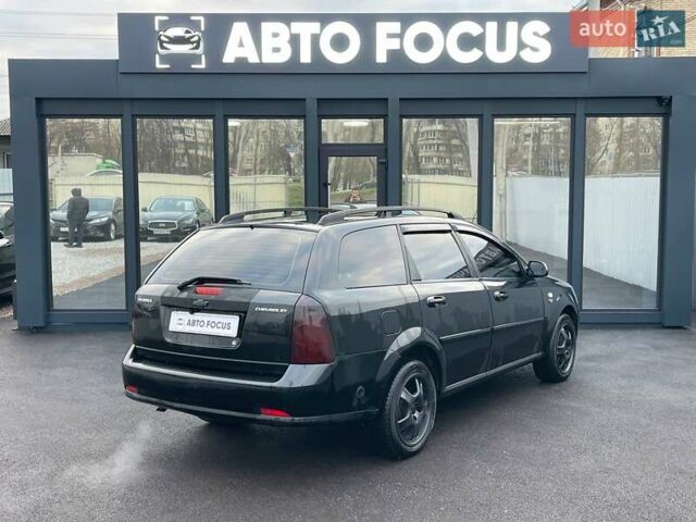 Черный Шевроле Нубира, объемом двигателя 1.8 л и пробегом 233 тыс. км за 5490 $, фото 4 на Automoto.ua