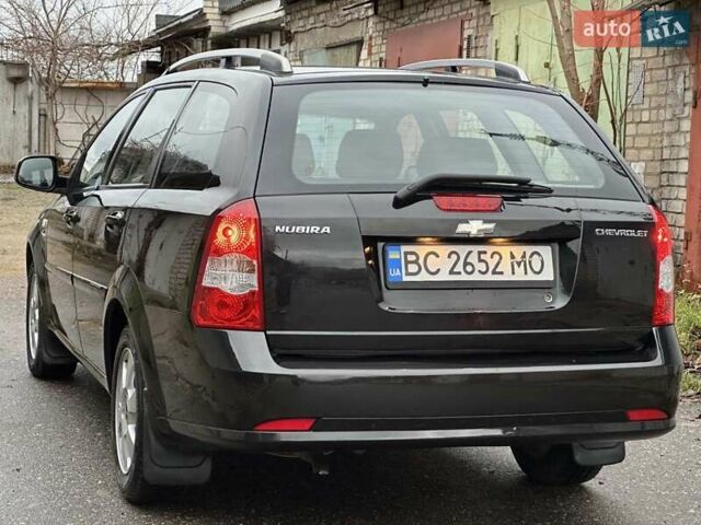 Черный Шевроле Нубира, объемом двигателя 1.6 л и пробегом 205 тыс. км за 5550 $, фото 16 на Automoto.ua