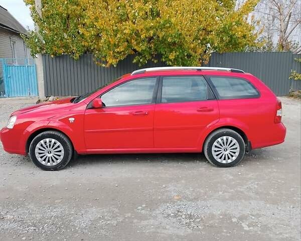 Красный Шевроле Нубира, объемом двигателя 1.6 л и пробегом 236 тыс. км за 3700 $, фото 11 на Automoto.ua