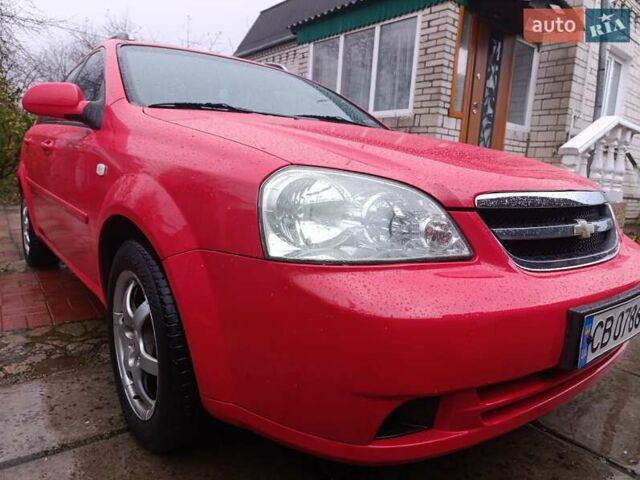 Красный Шевроле Нубира, объемом двигателя 1.6 л и пробегом 235 тыс. км за 3900 $, фото 3 на Automoto.ua