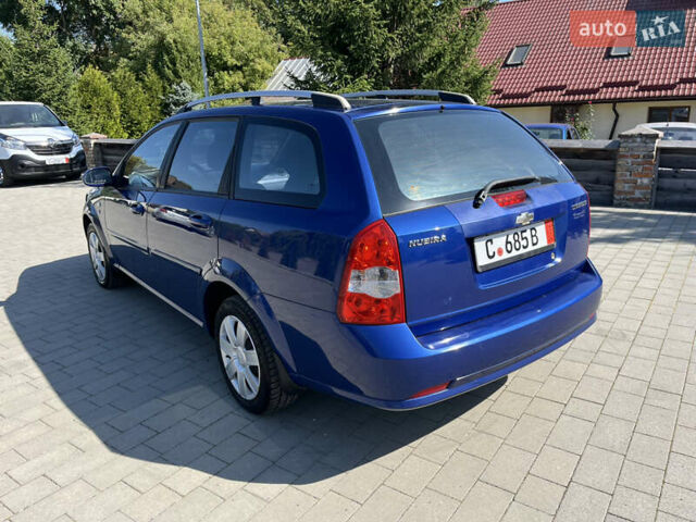 Синий Шевроле Нубира, объемом двигателя 1.6 л и пробегом 160 тыс. км за 4300 $, фото 6 на Automoto.ua