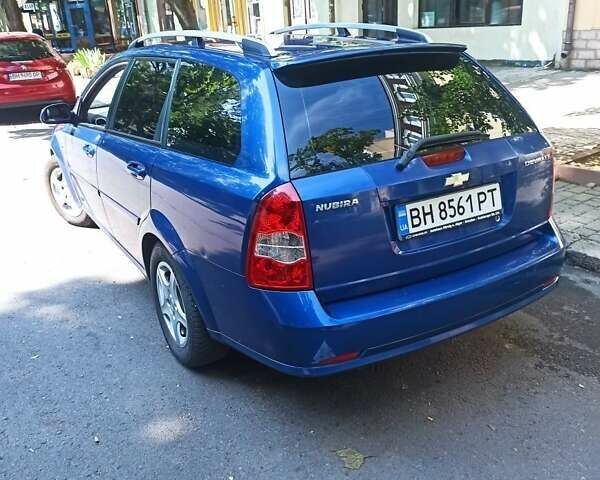 Синий Шевроле Нубира, объемом двигателя 1.8 л и пробегом 210 тыс. км за 4000 $, фото 2 на Automoto.ua