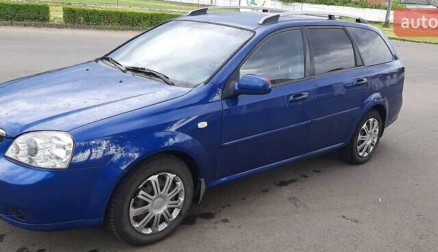 Синий Шевроле Нубира, объемом двигателя 1.6 л и пробегом 216 тыс. км за 3850 $, фото 3 на Automoto.ua
