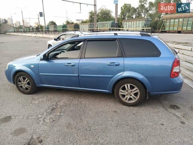 Синий Шевроле Нубира, объемом двигателя 1.99 л и пробегом 210 тыс. км за 4500 $, фото 2 на Automoto.ua