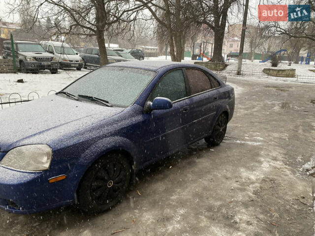 Синий Шевроле Optra, объемом двигателя 2 л и пробегом 228 тыс. км за 3800 $, фото 1 на Automoto.ua