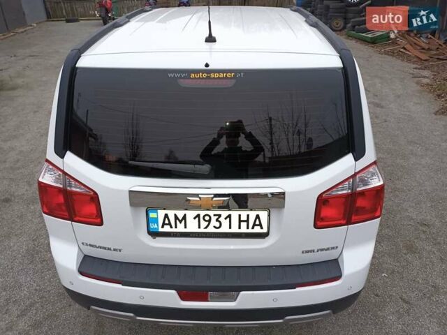 Белый Шевроле Орландо, объемом двигателя 1.8 л и пробегом 180 тыс. км за 8900 $, фото 24 на Automoto.ua