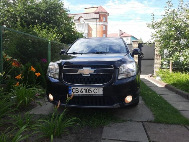 Чорний Шевроле Орландо, об'ємом двигуна 2 л та пробігом 201 тис. км за 8100 $, фото 1 на Automoto.ua