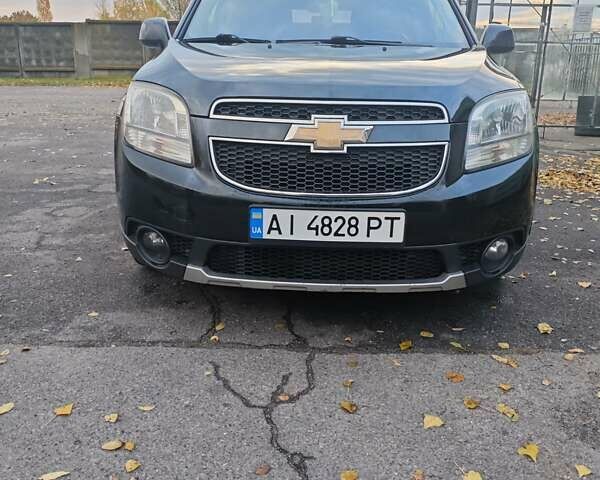 Шевроле Орландо 2012 в Броварах на Automoto.ua Черный Шевроле Орландо, объемом двигателя 2 л и пробегом 210 тыс. км за 8800 $, фото 1 на Automoto.ua