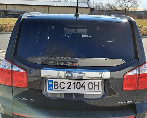 Черный Шевроле Орландо, объемом двигателя 1.8 л и пробегом 306 тыс. км за 9274 $, фото 13 на Automoto.ua