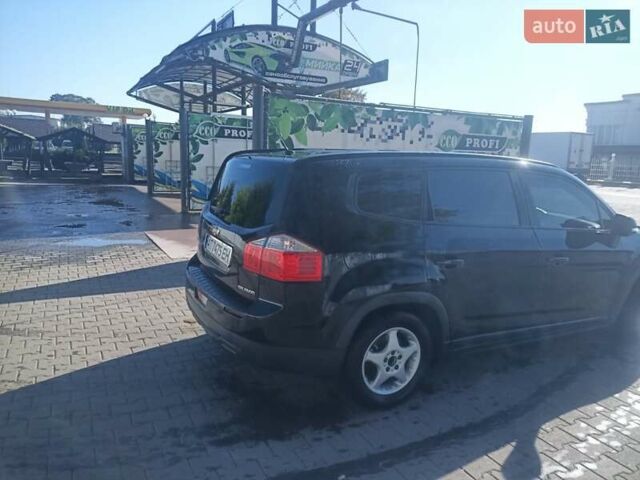 Черный Шевроле Орландо, объемом двигателя 1.36 л и пробегом 190 тыс. км за 12199 $, фото 15 на Automoto.ua