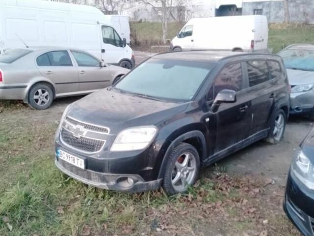 Черный Шевроле Орландо, объемом двигателя 1.8 л и пробегом 160 тыс. км за 7700 $, фото 3 на Automoto.ua