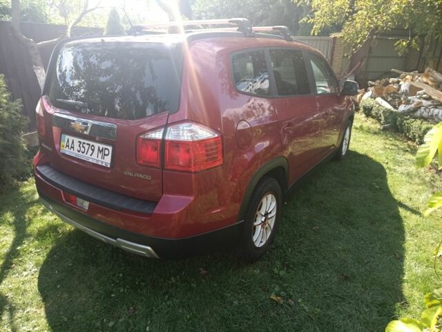 Красный Шевроле Орландо, объемом двигателя 1.4 л и пробегом 303 тыс. км за 9000 $, фото 1 на Automoto.ua