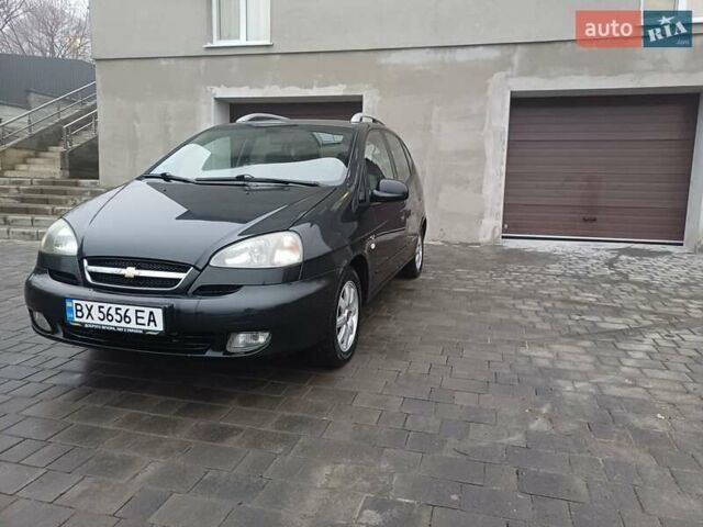 Черный Шевроле Реззо, объемом двигателя 2 л и пробегом 165 тыс. км за 4200 $, фото 6 на Automoto.ua