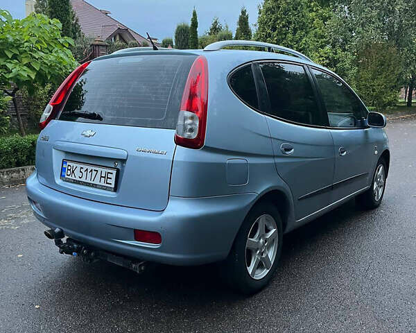 Синий Шевроле Реззо, объемом двигателя 1.6 л и пробегом 240 тыс. км за 3850 $, фото 3 на Automoto.ua