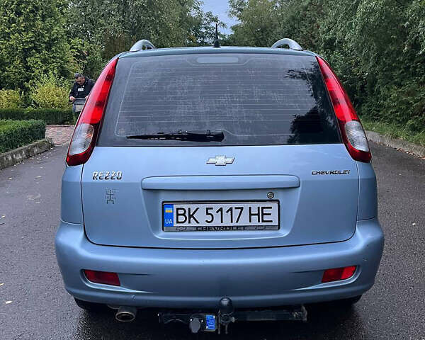 Синий Шевроле Реззо, объемом двигателя 1.6 л и пробегом 240 тыс. км за 3850 $, фото 2 на Automoto.ua