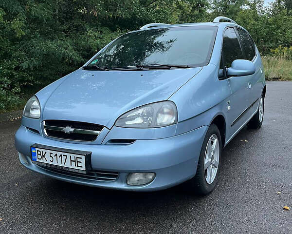 Синий Шевроле Реззо, объемом двигателя 1.6 л и пробегом 240 тыс. км за 3850 $, фото 9 на Automoto.ua