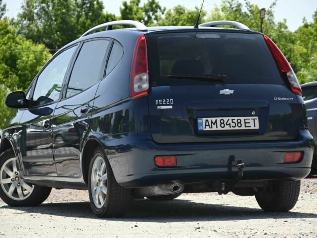 Синий Шевроле Реззо, объемом двигателя 1.6 л и пробегом 177 тыс. км за 3900 $, фото 4 на Automoto.ua