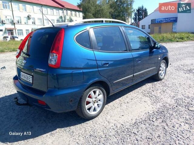 Синий Шевроле Реззо, объемом двигателя 1.6 л и пробегом 177 тыс. км за 2850 $, фото 8 на Automoto.ua