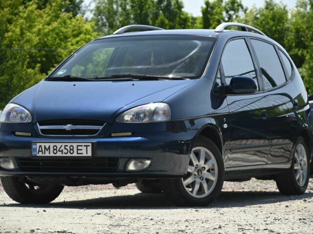 Синий Шевроле Реззо, объемом двигателя 1.6 л и пробегом 177 тыс. км за 3900 $, фото 3 на Automoto.ua