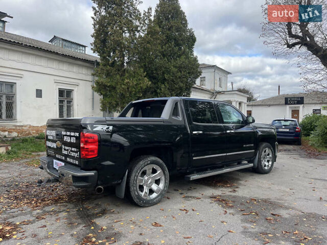 Черный Шевроле Сильверадо, объемом двигателя 5.33 л и пробегом 95 тыс. км за 33000 $, фото 3 на Automoto.ua