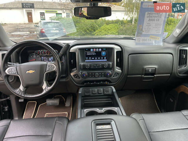 Черный Шевроле Сильверадо, объемом двигателя 5.33 л и пробегом 95 тыс. км за 33000 $, фото 26 на Automoto.ua