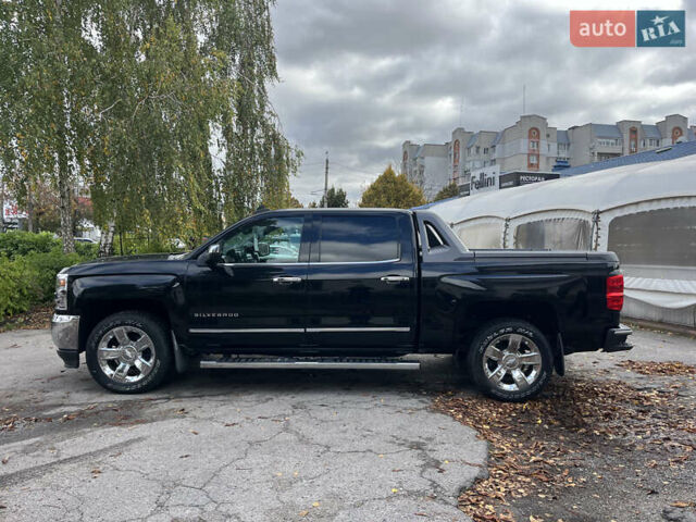 Черный Шевроле Сильверадо, объемом двигателя 5.33 л и пробегом 95 тыс. км за 33000 $, фото 4 на Automoto.ua