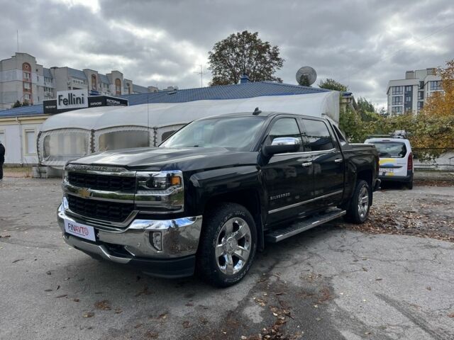 Черный Шевроле Сильверадо, объемом двигателя 5.3 л и пробегом 95 тыс. км за 33000 $, фото 1 на Automoto.ua
