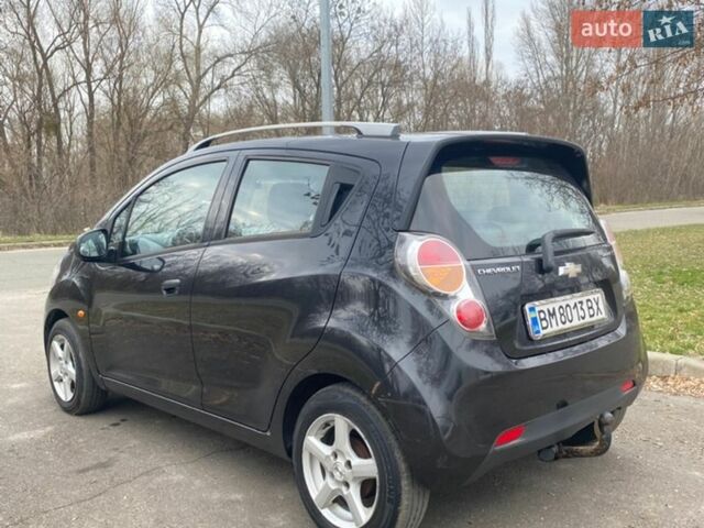 Черный Шевроле Спарк, объемом двигателя 1 л и пробегом 250 тыс. км за 3500 $, фото 4 на Automoto.ua
