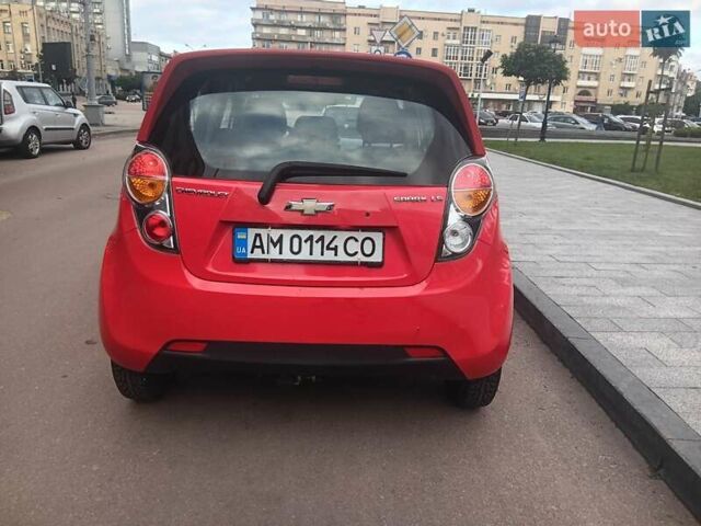 Красный Шевроле Спарк, объемом двигателя 1 л и пробегом 132 тыс. км за 3600 $, фото 9 на Automoto.ua