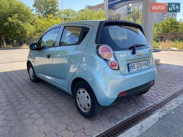 Синий Шевроле Спарк, объемом двигателя 1 л и пробегом 234 тыс. км за 4500 $, фото 6 на Automoto.ua