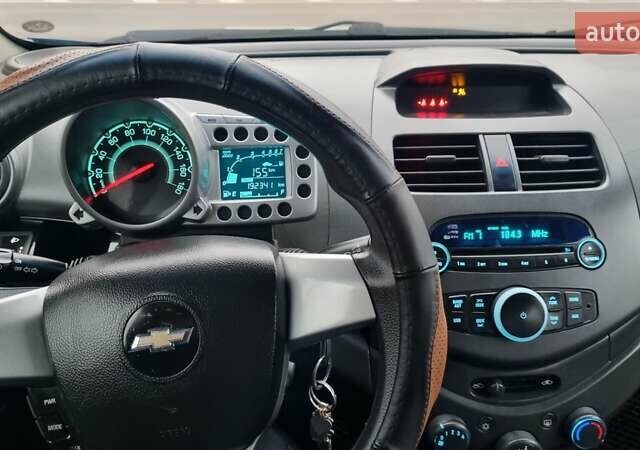 Синий Шевроле Спарк, объемом двигателя 1 л и пробегом 192 тыс. км за 4299 $, фото 14 на Automoto.ua