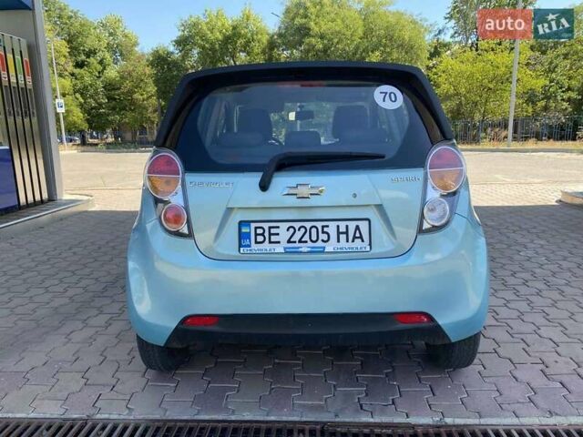 Синий Шевроле Спарк, объемом двигателя 1 л и пробегом 234 тыс. км за 4500 $, фото 5 на Automoto.ua