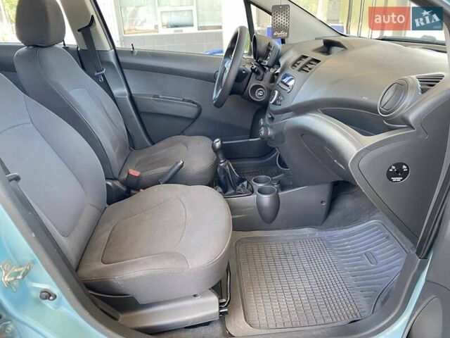 Синий Шевроле Спарк, объемом двигателя 1 л и пробегом 234 тыс. км за 4500 $, фото 13 на Automoto.ua