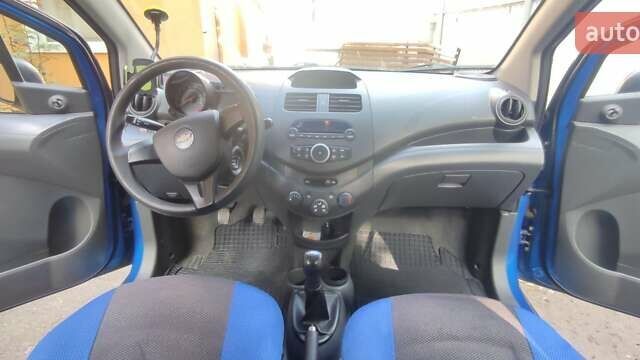 Синий Шевроле Спарк, объемом двигателя 1 л и пробегом 173 тыс. км за 3650 $, фото 1 на Automoto.ua