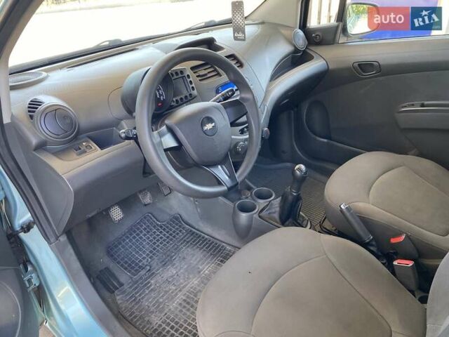 Синий Шевроле Спарк, объемом двигателя 1 л и пробегом 234 тыс. км за 4500 $, фото 9 на Automoto.ua